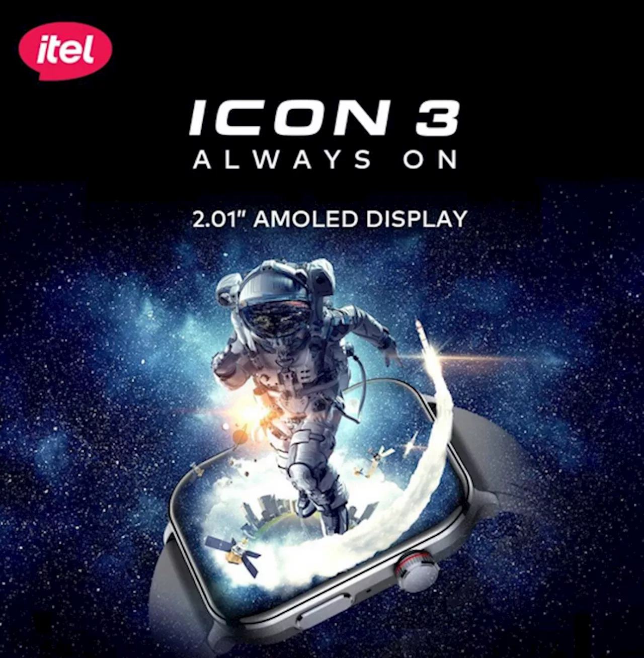 Itel Icon 3 India launch teased, with a budget Apple Watch Ultra-like design