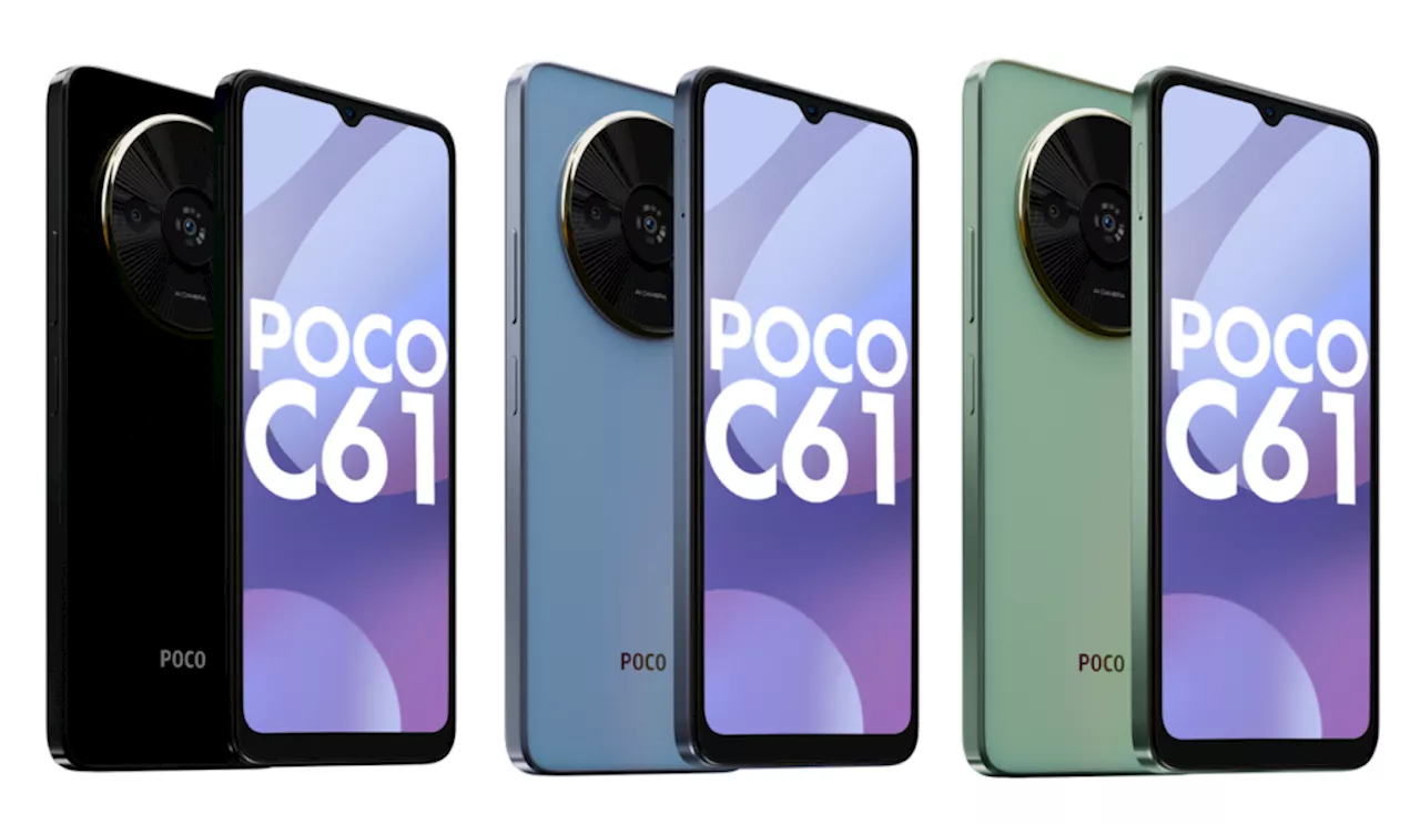 Poco C61 price, renders, specifications leaked, launch imminent