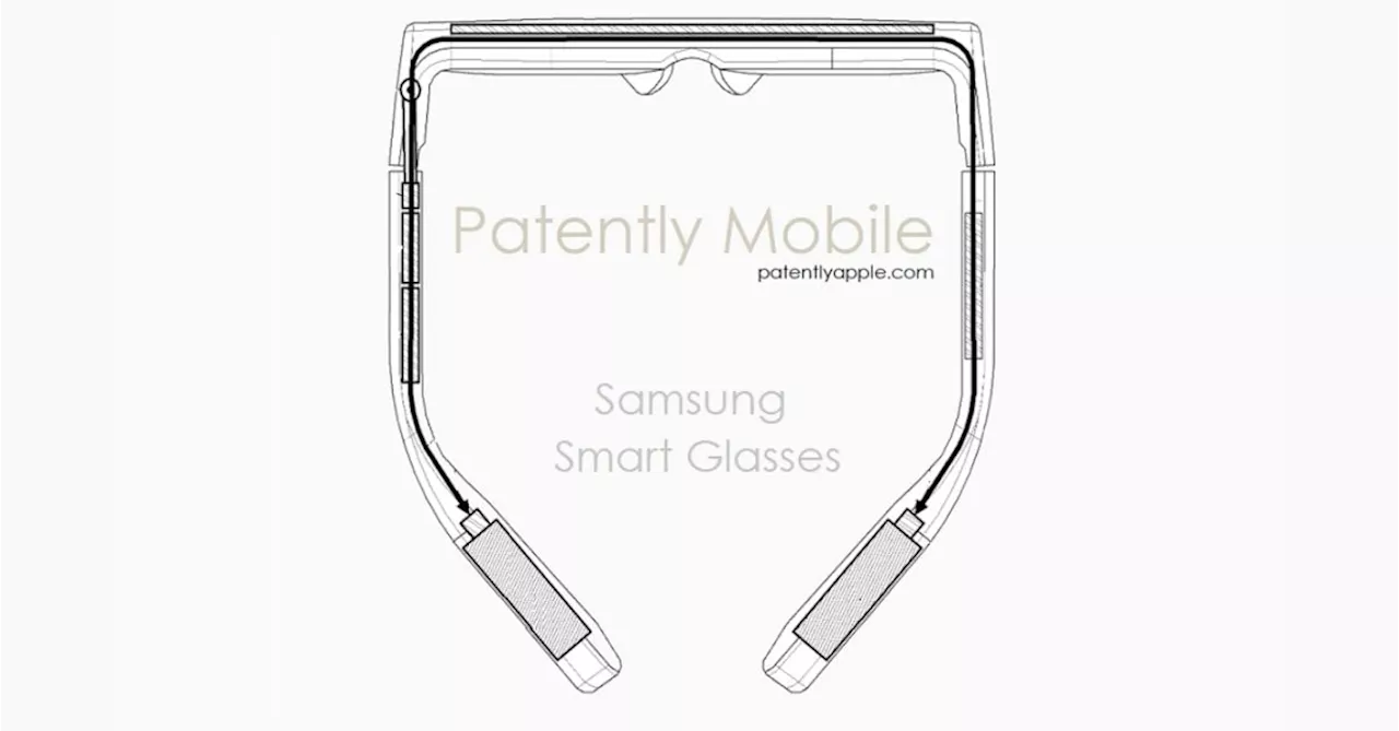 Samsung’s Smart Glasses Design Emerges in New Patent