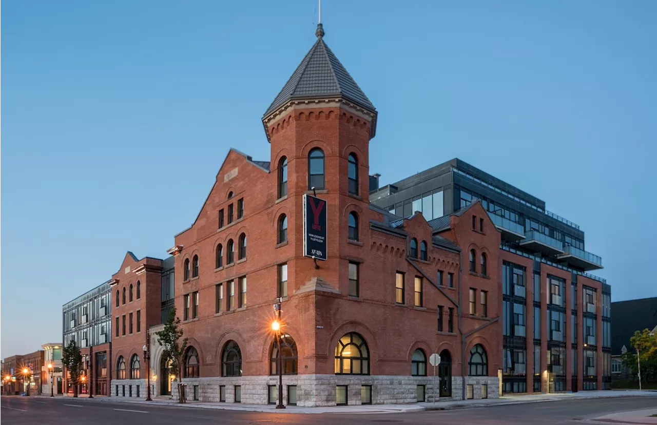 The old Peterborough ‘Y’ revived as loft spaces