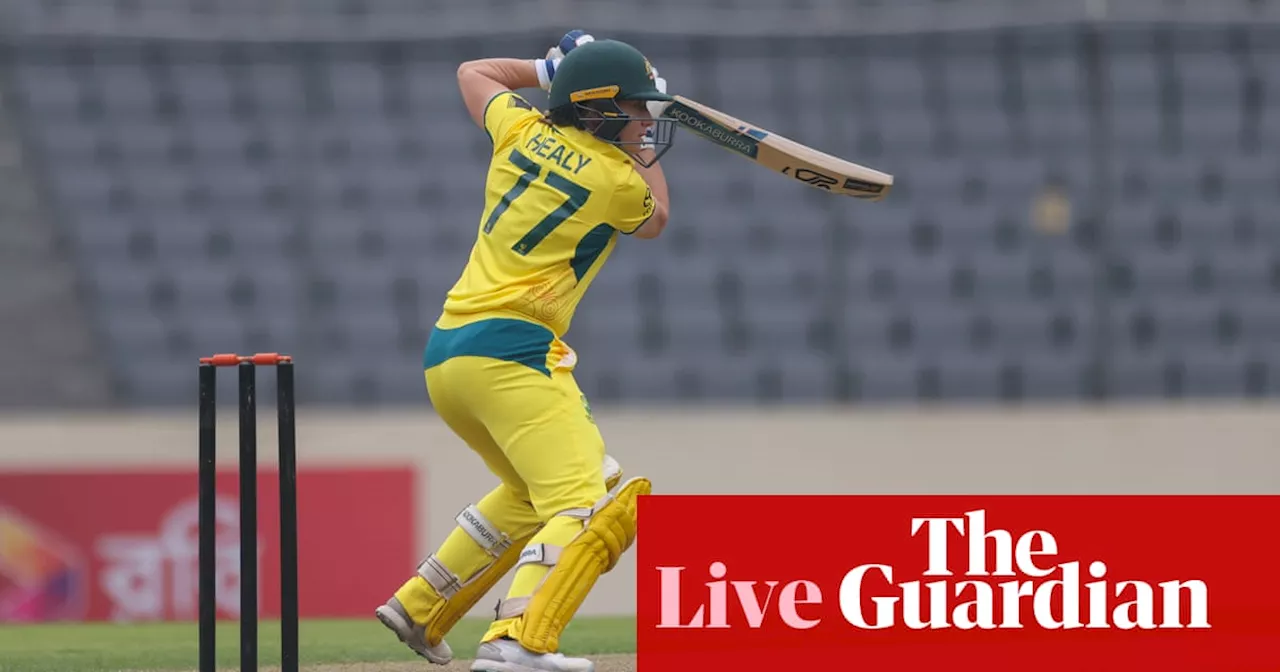 Bangladesh v Australia: first women’s one-day international