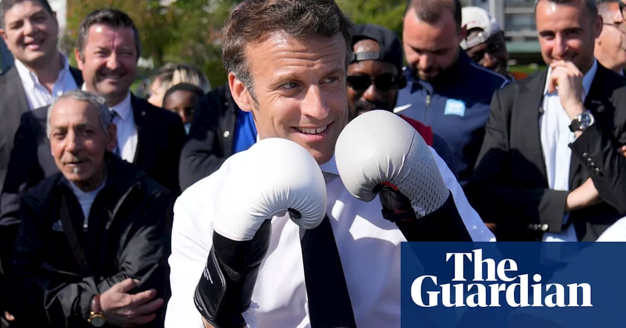 Photos of Macron boxing raise eyebrows in France after he comes out swinging against Putin