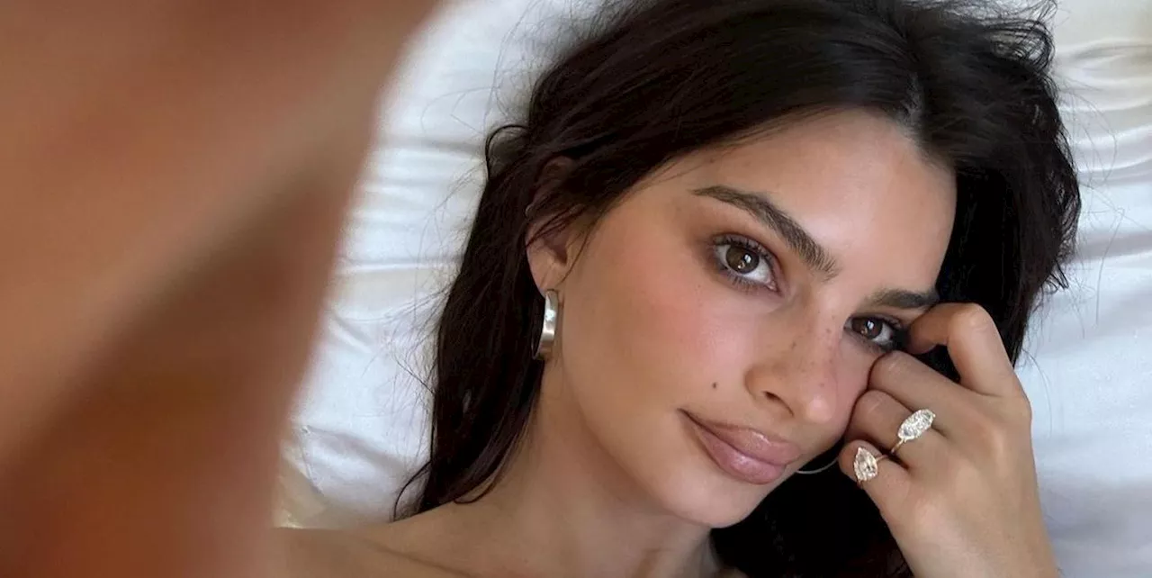 Emily Ratajkowski Deconstructs Her Engagement Ring Into Two “Divorce Rings”