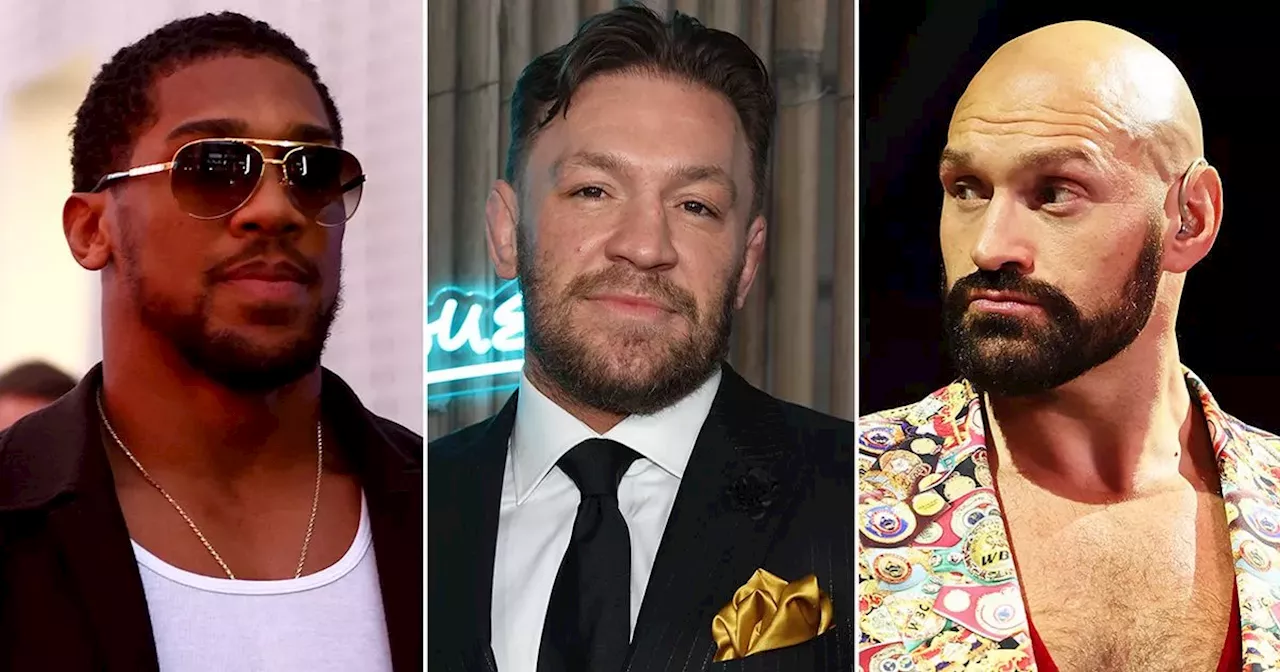 Conor McGregor responds to Anthony Joshua and Tyson Fury comparison