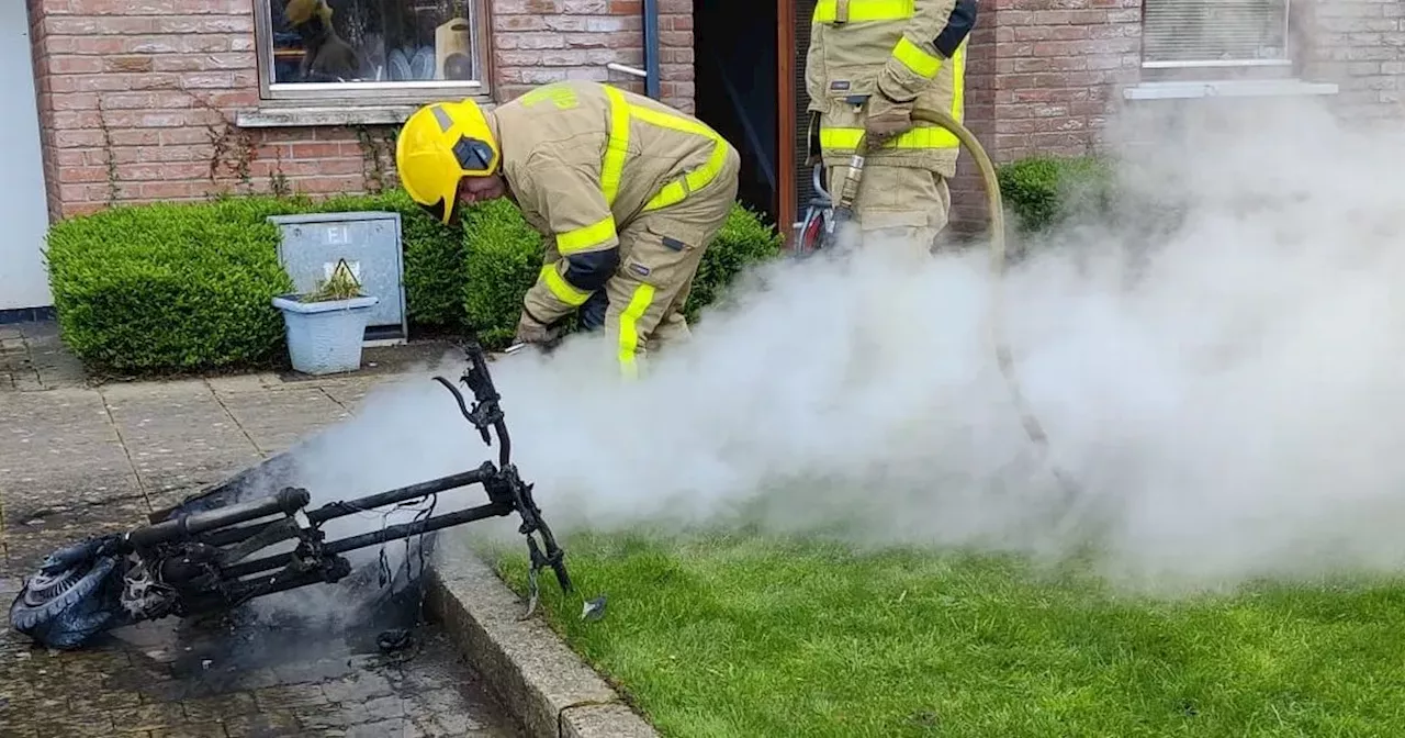 Dublin Fire Brigade rush to e-scooter blaze inside Tallaght home