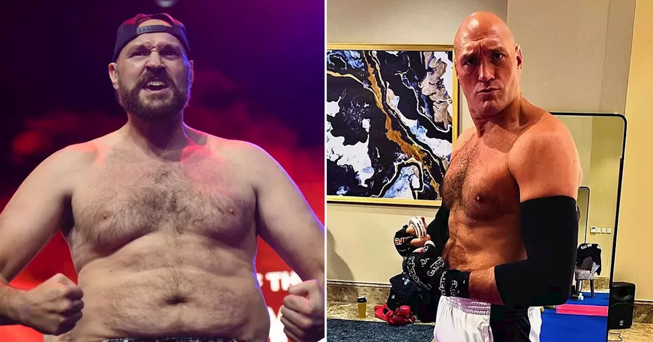 Tyson Fury's body transformation has fans comparing him to The Rock