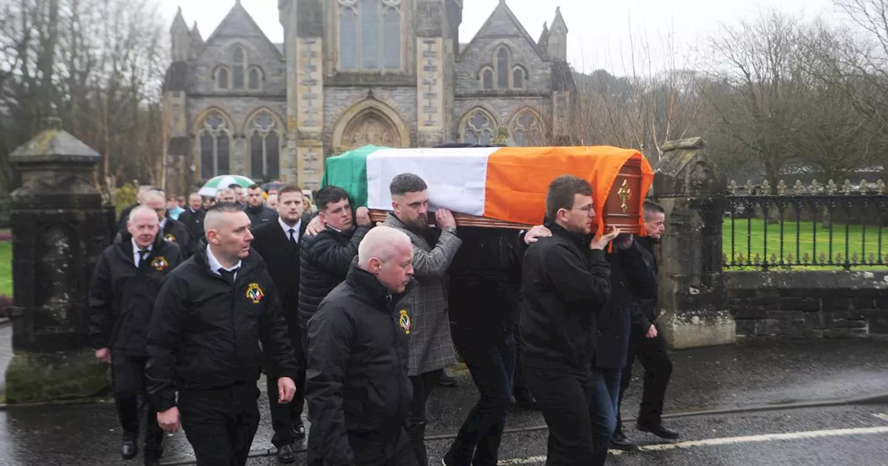 Funeral for garda killer Pearse McAuley takes place in Strabane