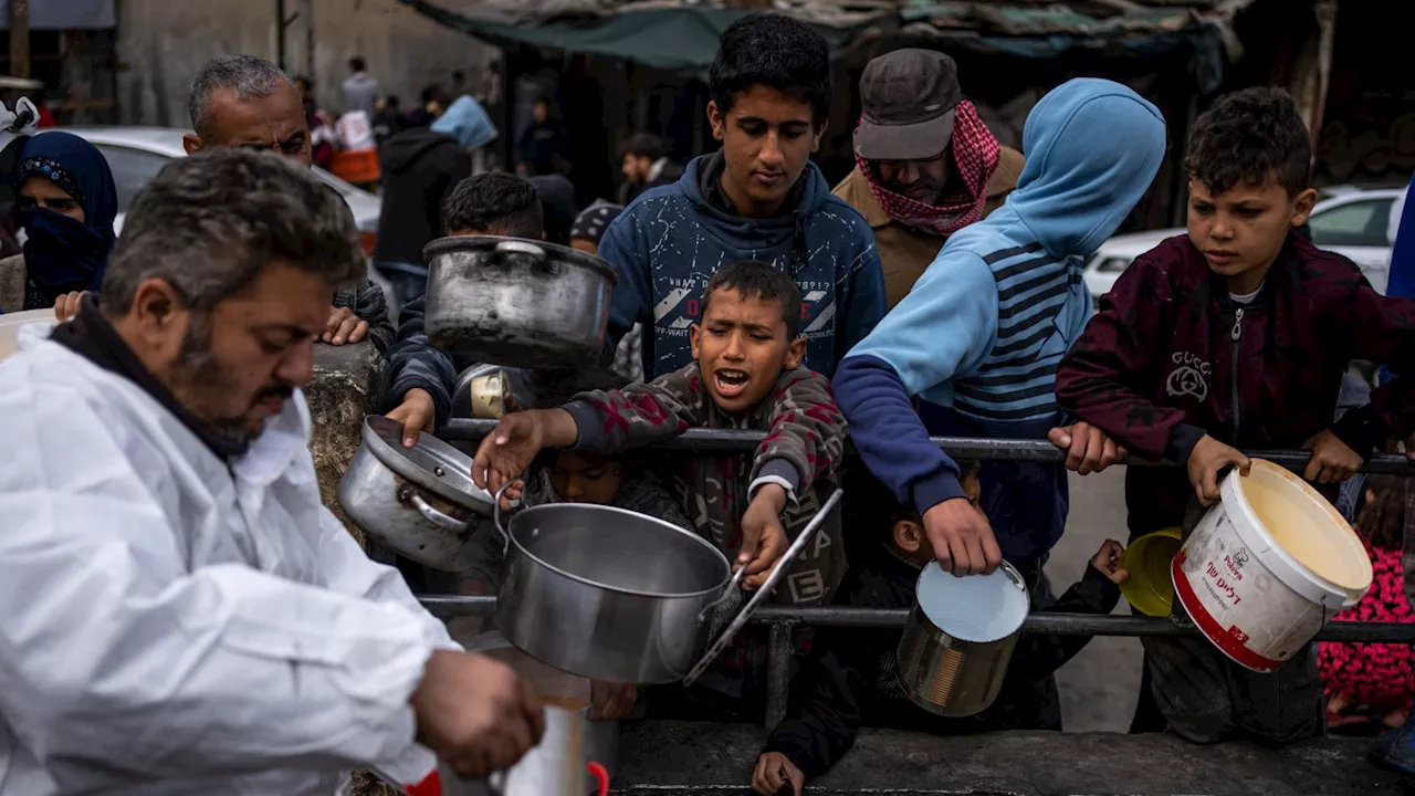 US urges caution from Israel as famine looms in Gaza with 'acute levels of food shortages'