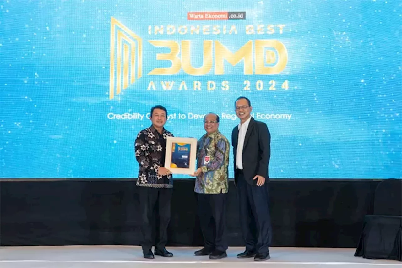 Bank DKI Raih Penghargaan pada Best BUMD Award 2024