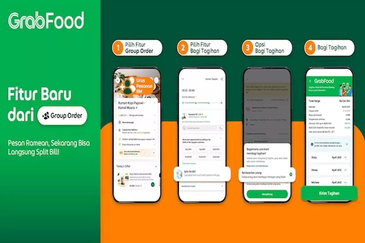 Cocok untuk Bukber, GrabFood Rilis Fitur Group Order dan Fitur Menarik Lainnya