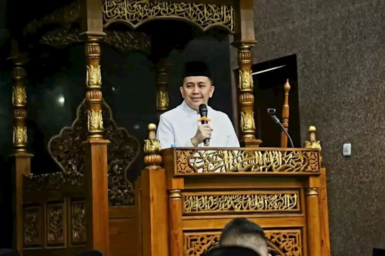 Pj Gubernur Agus Fatoni Minta Masyarakat Pertahankan Sumsel Zero Konflik selama Ramadhan