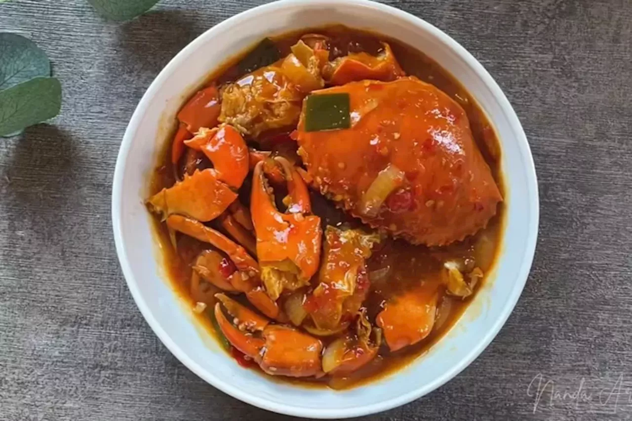 Resep Kepiting Saus Padang sebagai Menu Buka Puasa, Berprotein Tinggi