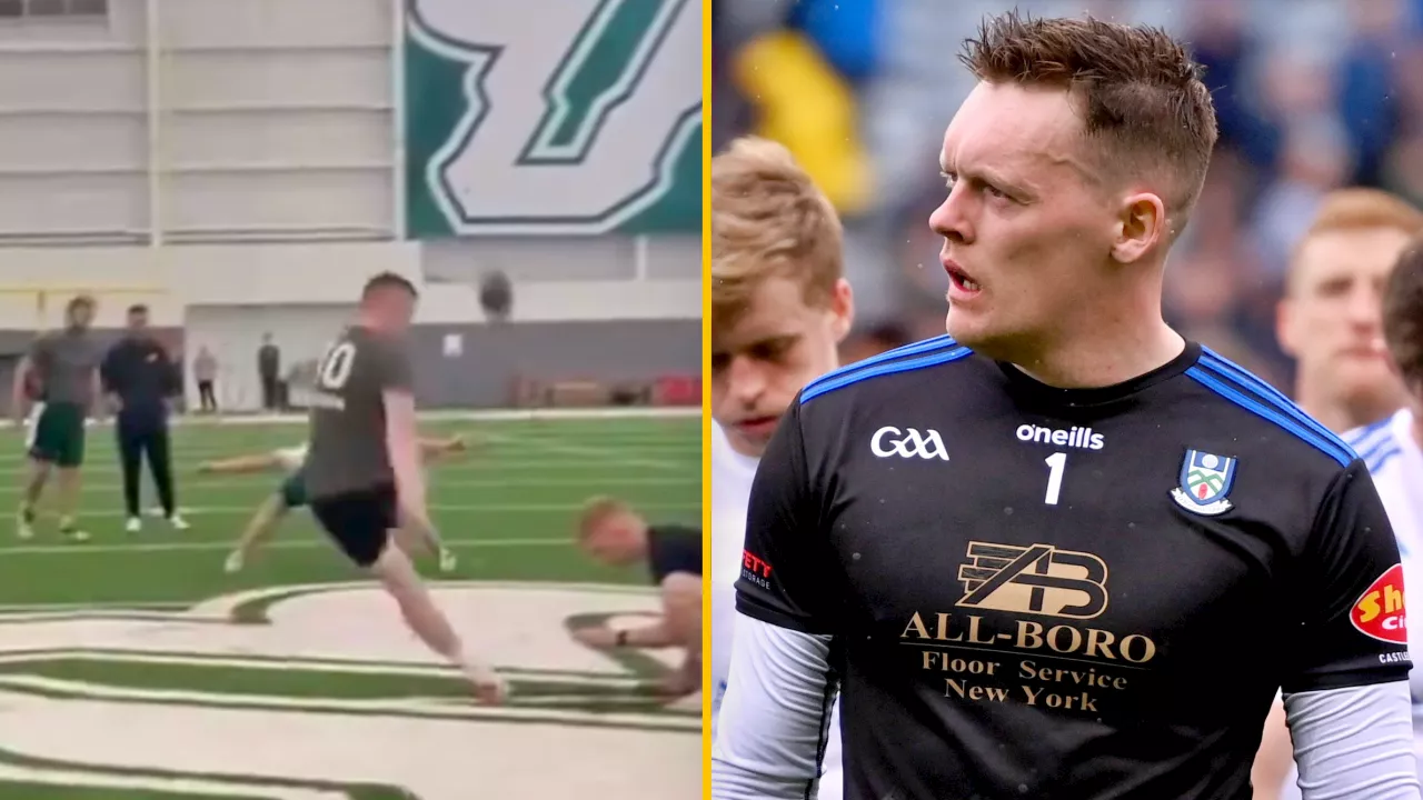 Rory Beggan achieves incredible kicking feat in front of top NFL scouts