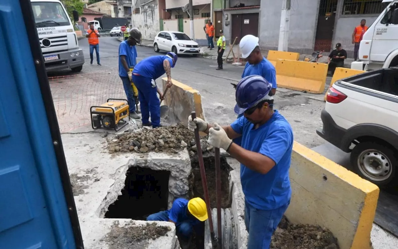 Prefeitura executa obras de macrodrenagem do Barreto e Engenhoca