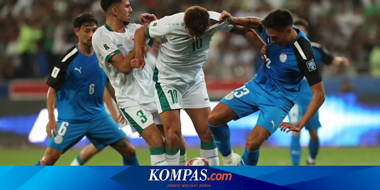 Hasil Irak Vs Filipina dan Update Klasemen Grup F, Garuda Masih Kedua