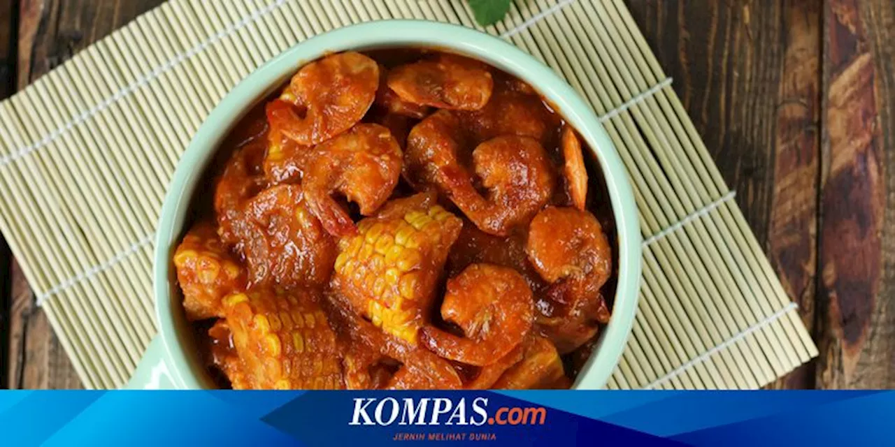 Resep Udang Saus Padang, Masakan Kaya Bumbu dan Rasa