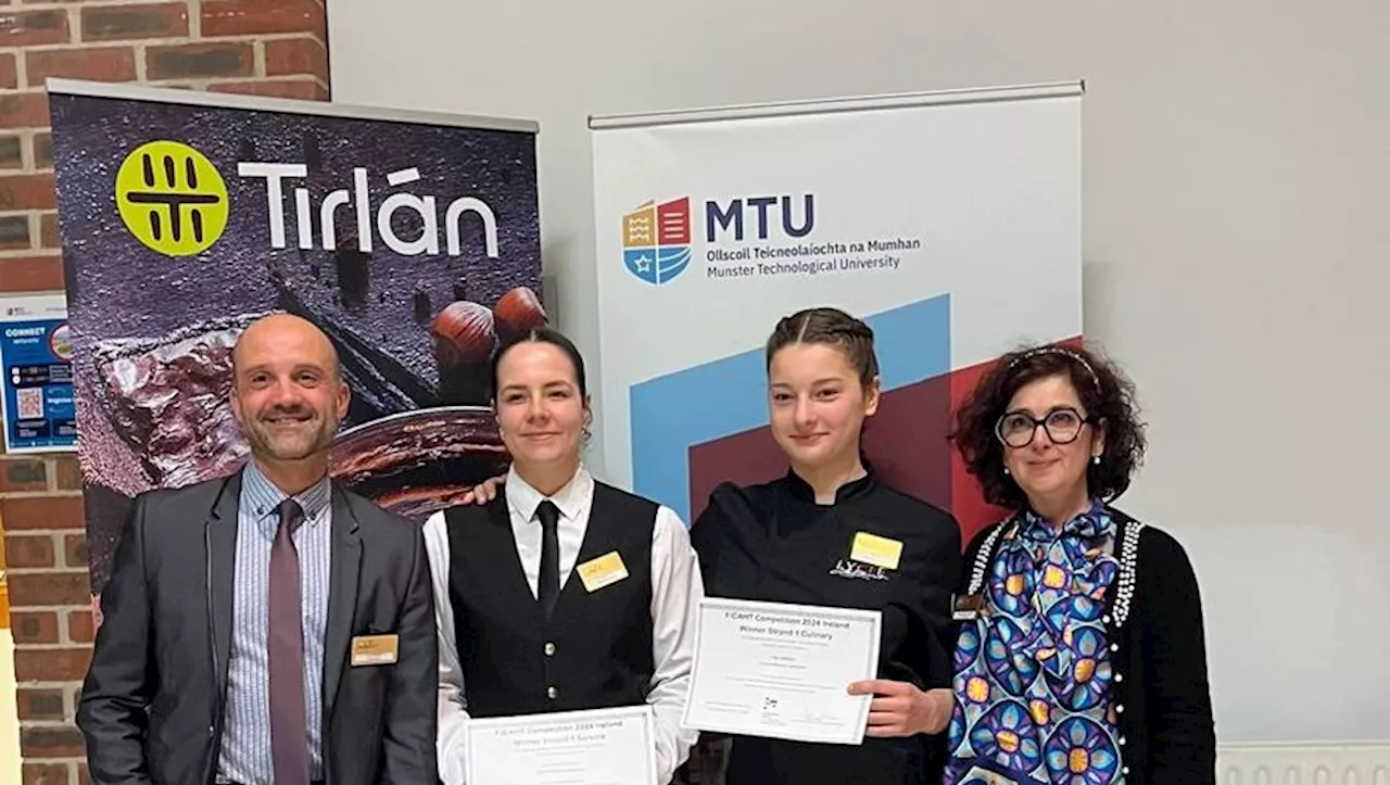 Deux élèves du lycée Lautréamont de Tarbes remportent un concours gastronomique international