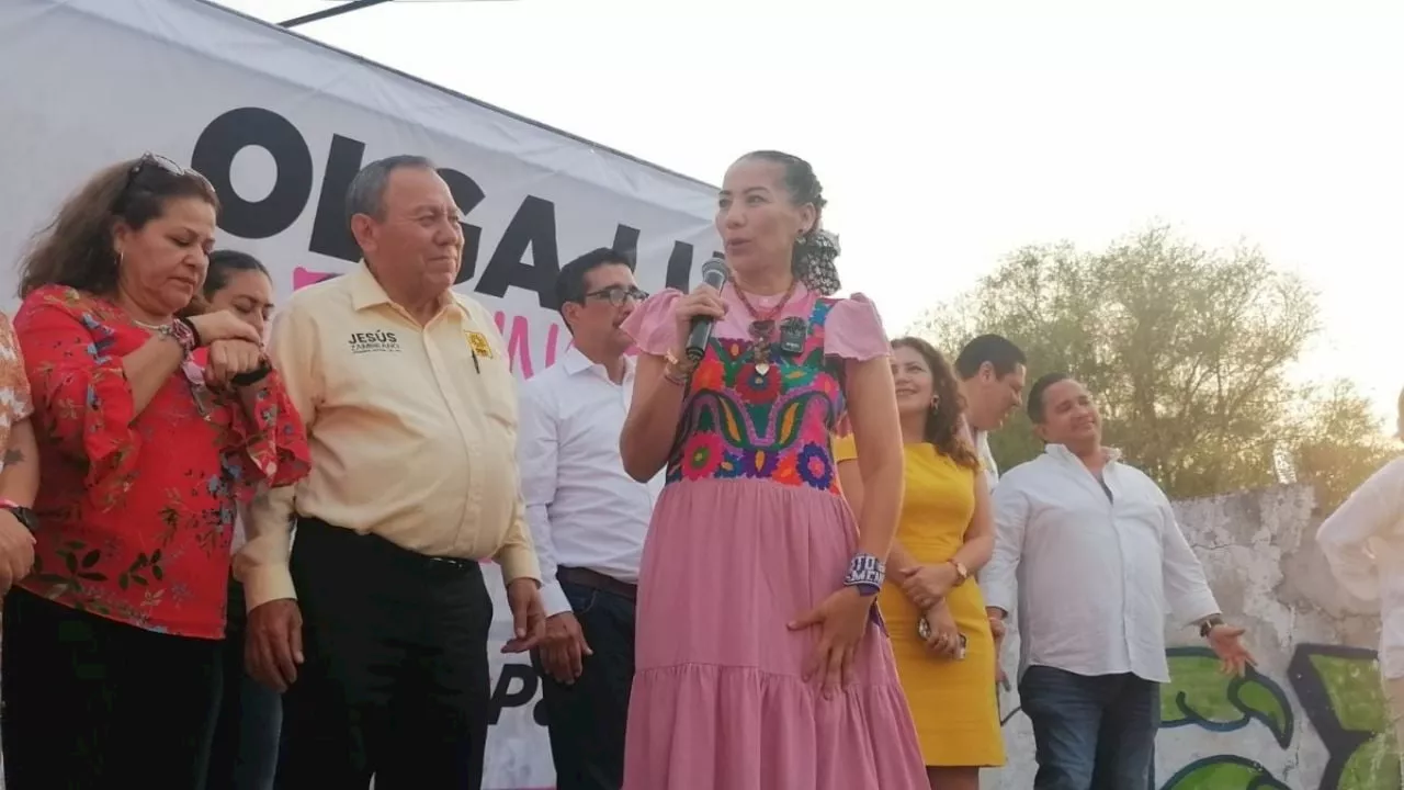 Se registra Olga Luz Espinosa como candidata de la oposición en Chiapas