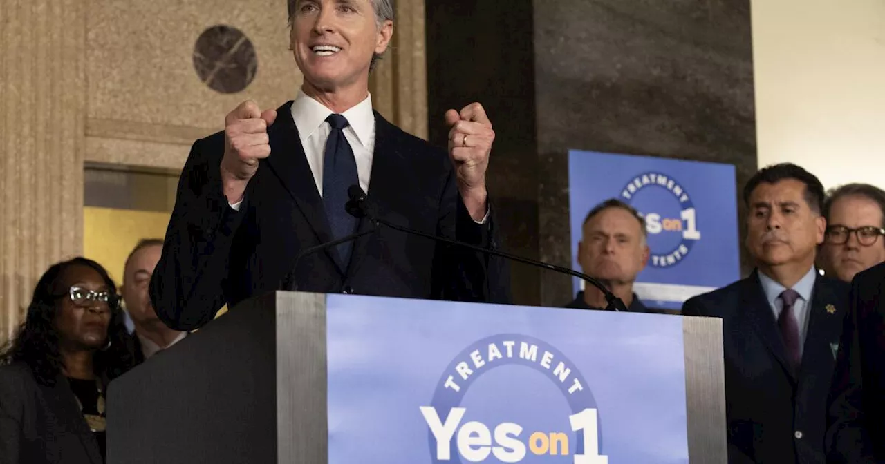 Voters approve Proposition 1, Newsom’s overhaul of the California mental health system