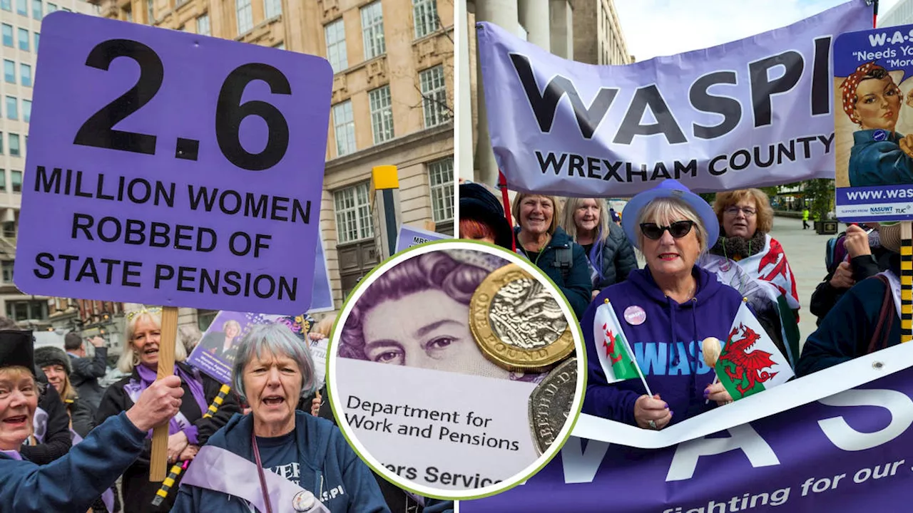 Thousands of 'Waspi' women 'owed' huge compensation payouts after government's state pension age blunder