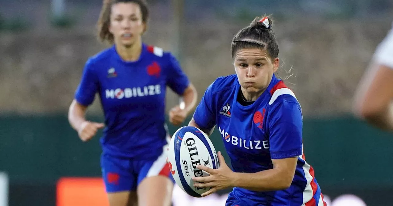 Rugby : une internationale française accompagnée par sa fille de 2 ans à Marcoussis, une première