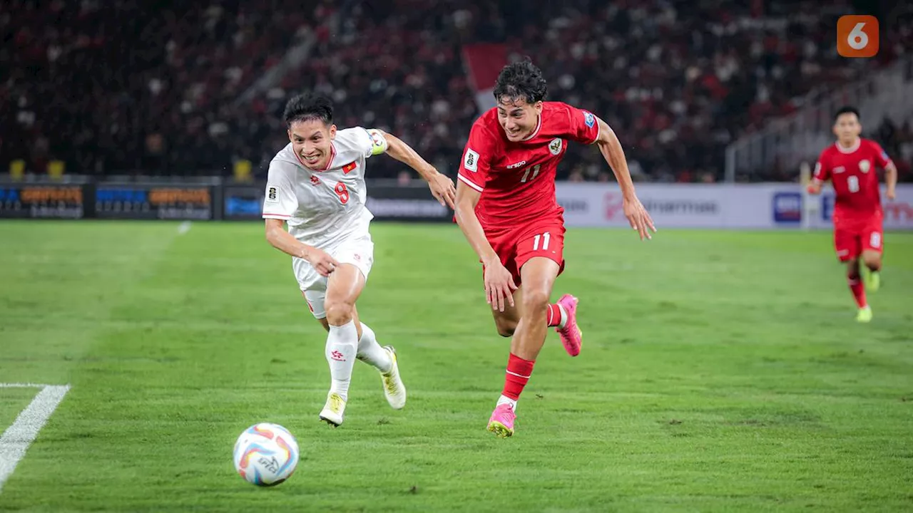 Hasil Timnas Indonesia vs Vietnam: Gol Egy Maulana Vikri Bawa Garuda Berjaya