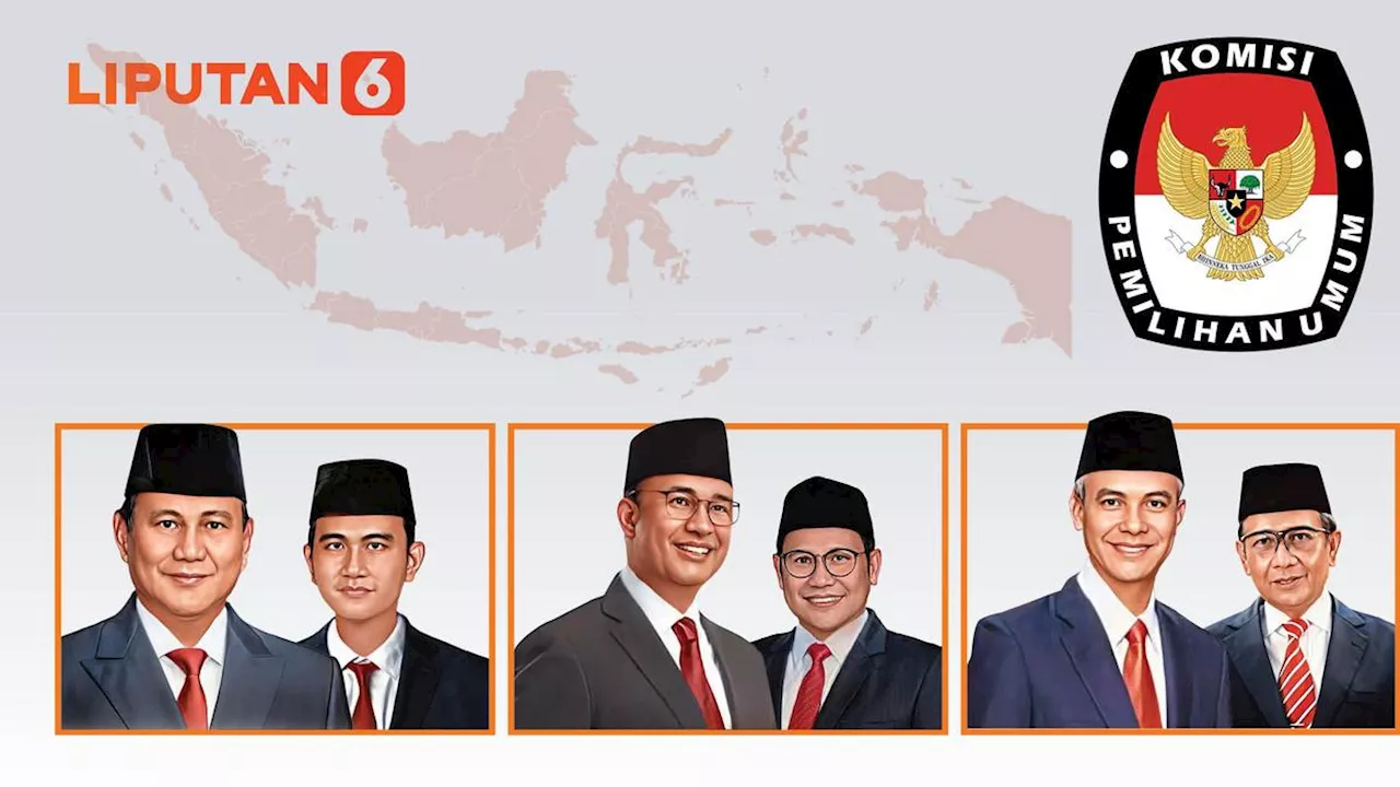 Infografis Prabowo-Gibran Menang 1 Putaran Pilpres 2024 dan PDIP Juara Pemilu 2024