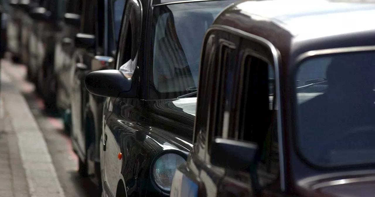 Seaside taxi driver crashes after driving through red light