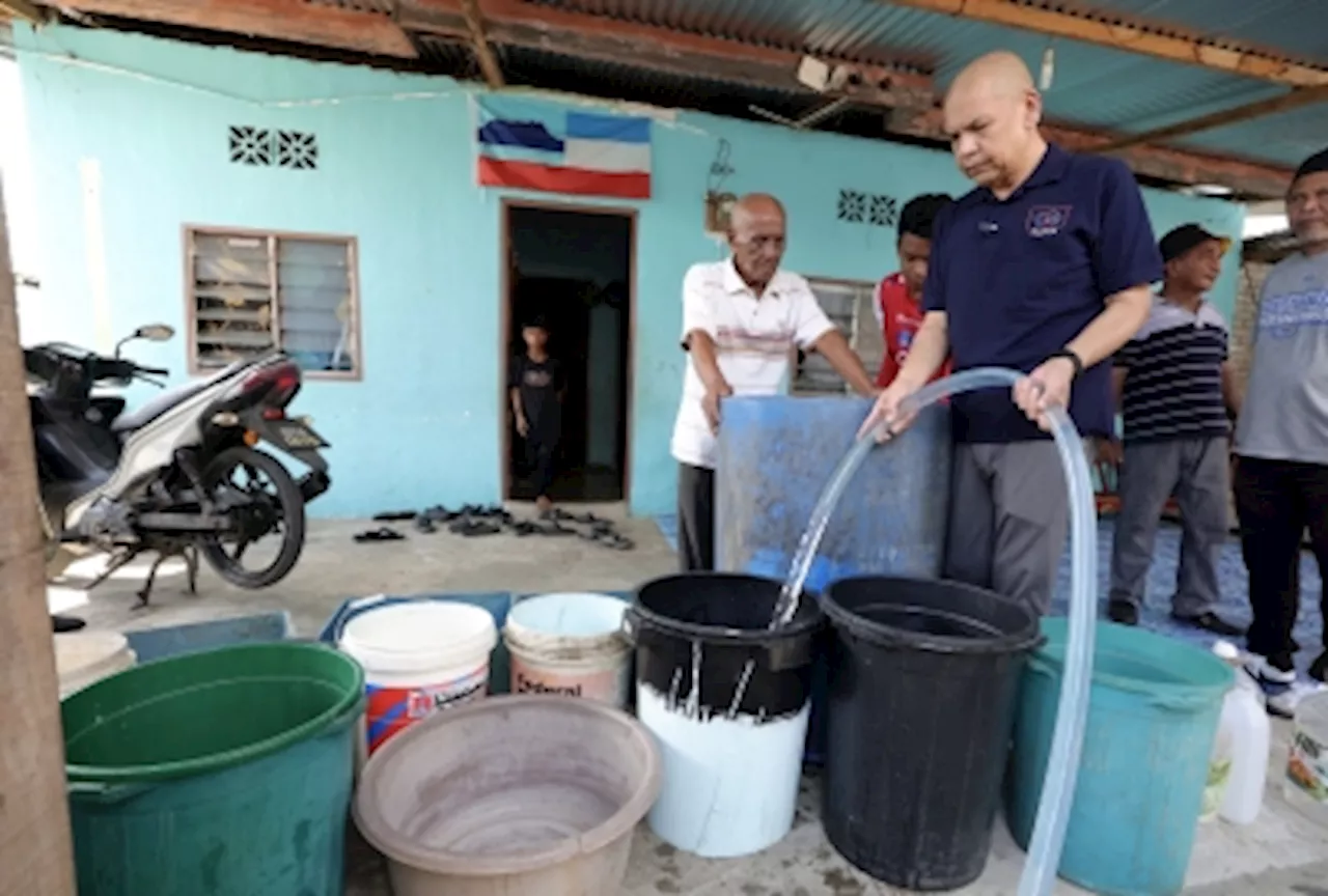 Papar short of 15 million litres of treated water daily as two water treatment plants not running at full capacity, says Armizan