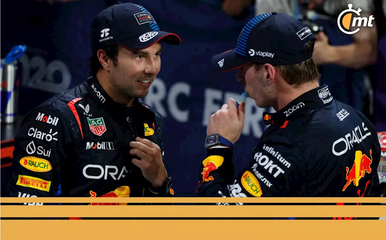 Checo Pérez dice que sería un 'duro golpe' si se fuera Verstappen de Red Bull Racing