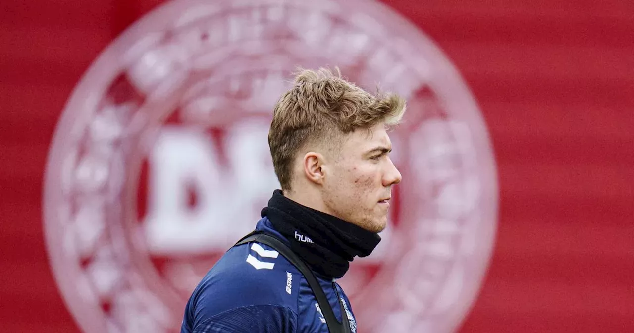 Denmark confirm Rasmus Hojlund agreement with Man Utd after return from injury