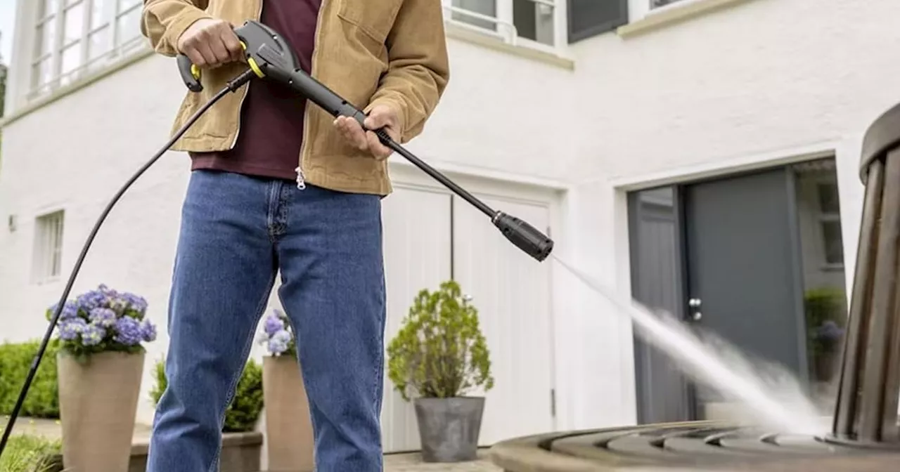 Karcher's 'powerful' £89 pressure washer is compact enough for the smallest flat