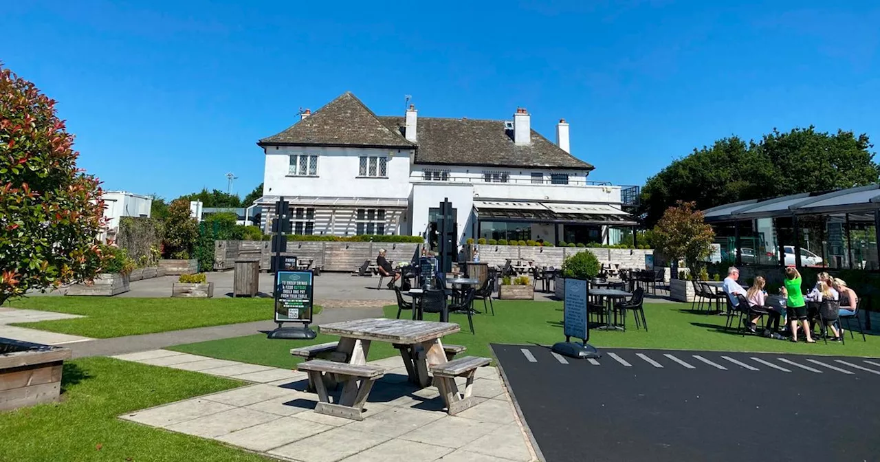 The Manchester Airport pub where you can spot planes with a fun kids' play area