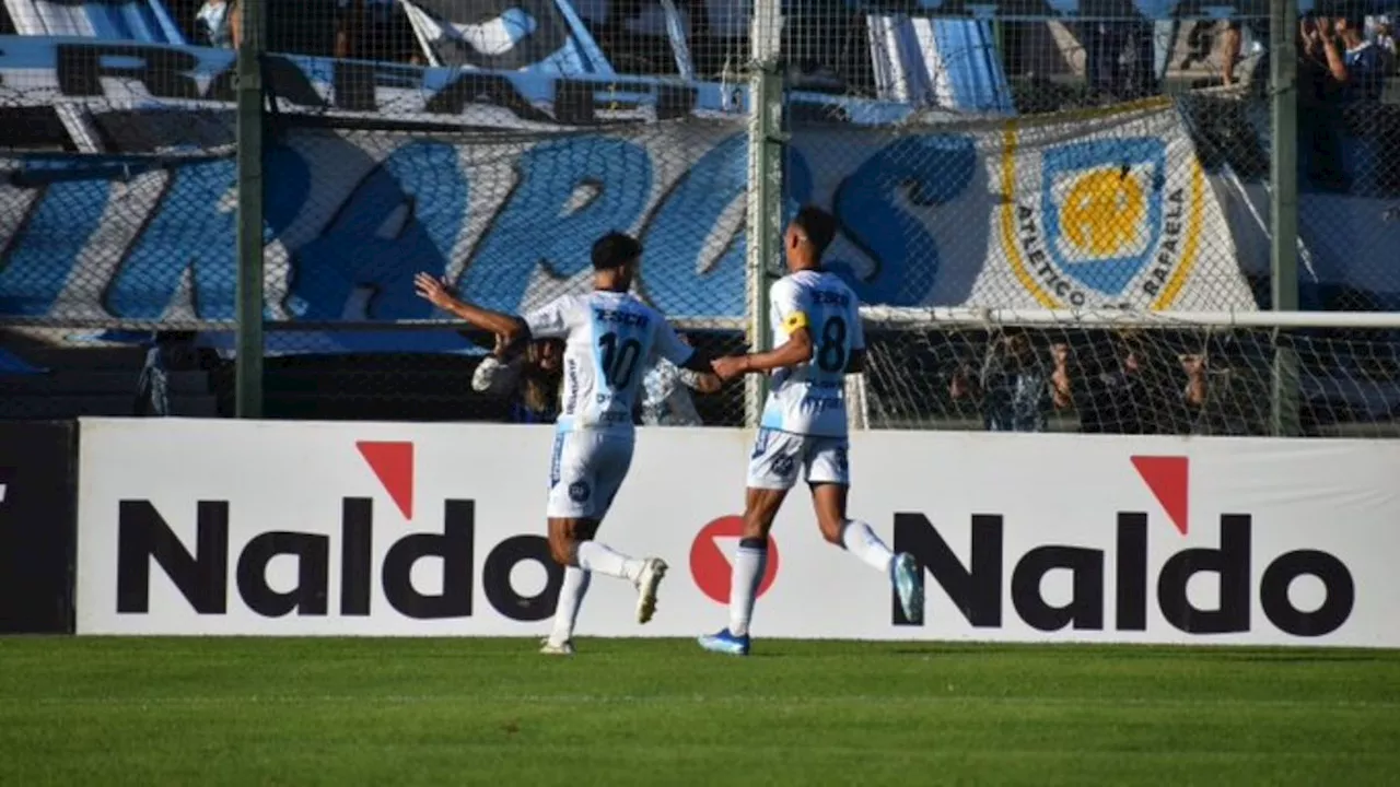 Copa Argentina: Atlético Rafael venció 3-2 a Defensa y Justicia y avanzó de ronda