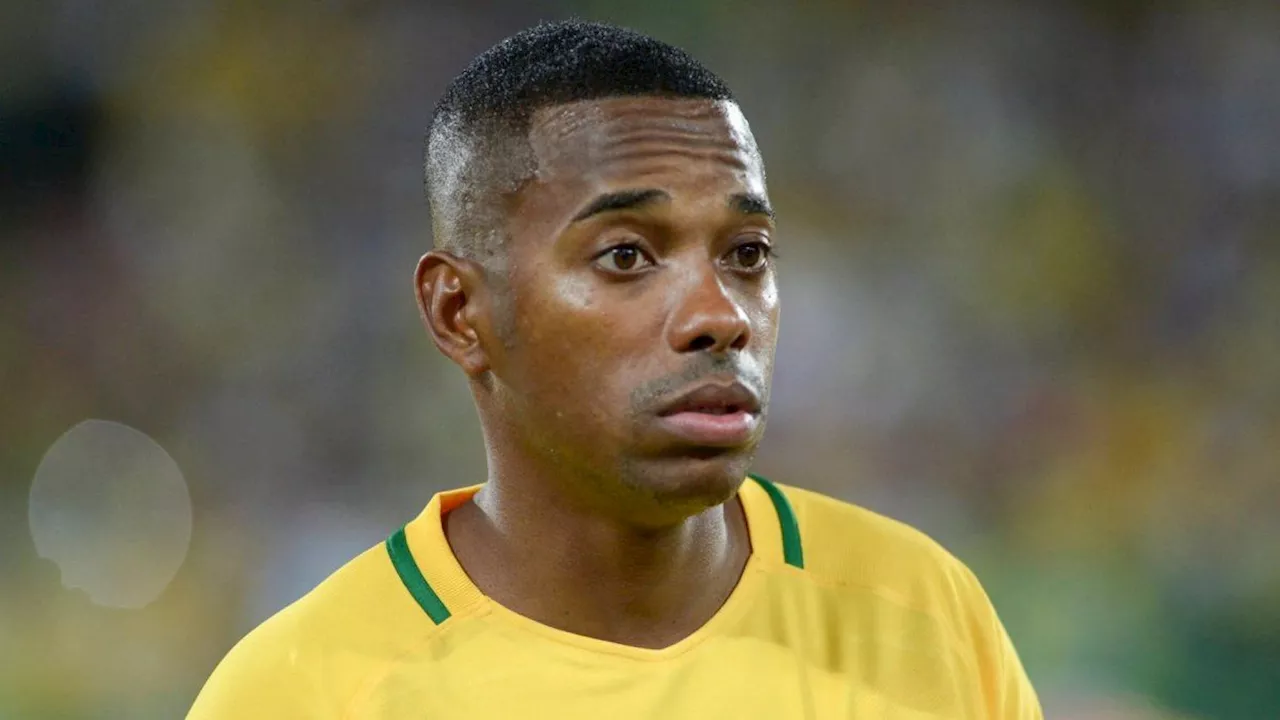 La buena noticia que recibió Robinho tras estar detenido por violación en Italia