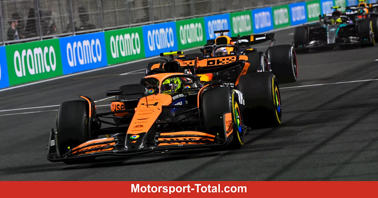 Lando Norris rätselt über 'Fehlstart': Vielleicht durch anderes Licht irritiert?