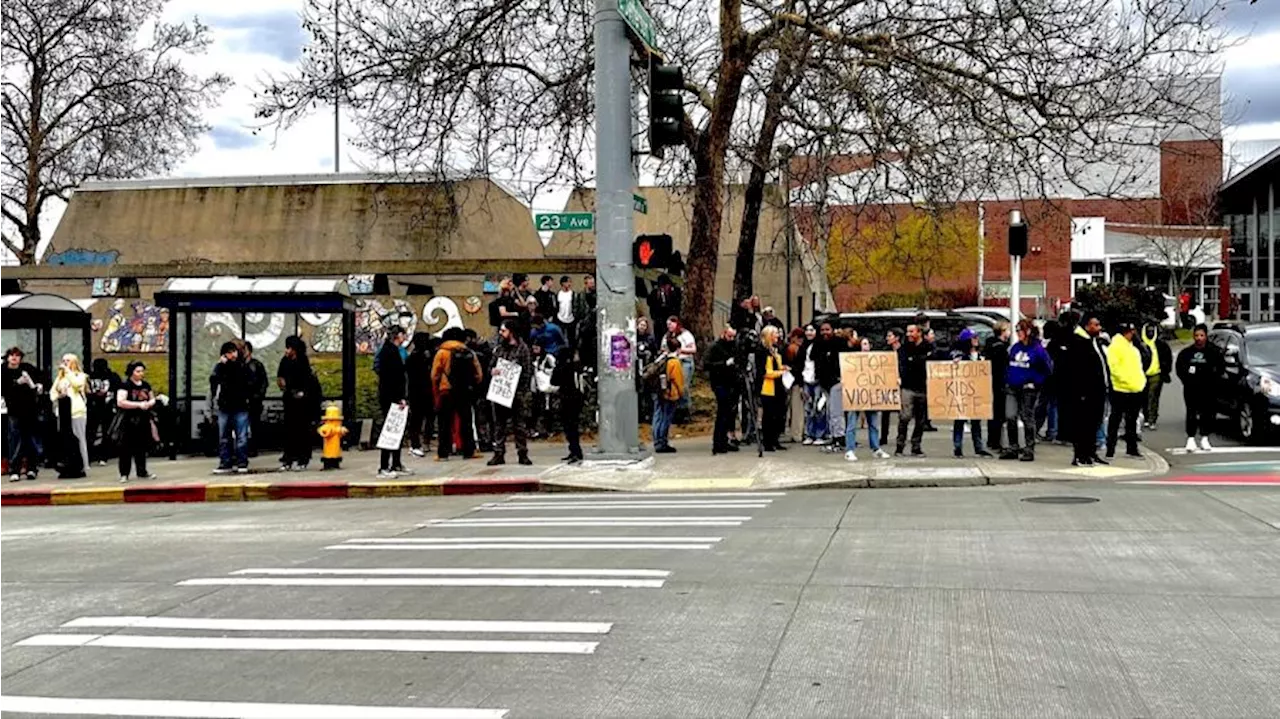 Garfield High School parents hold rally surrounding gun violence