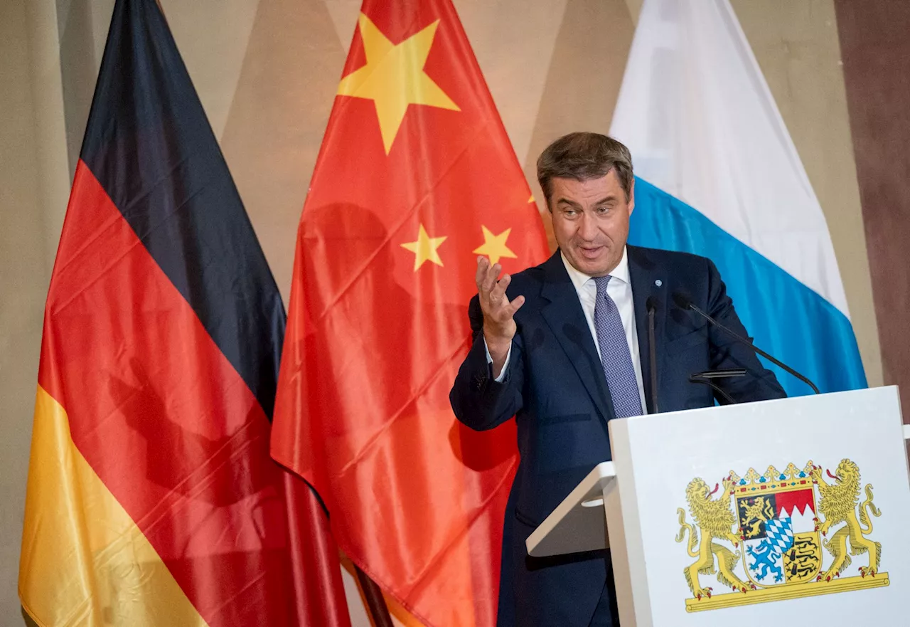 Söder: Termin mit chinesischem Ministerpräsidenten Li Qiang