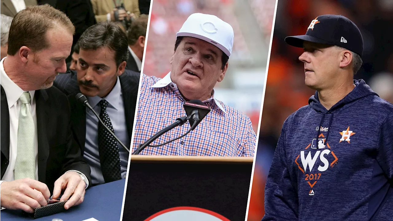 Steroids, gambling and sign-stealing: Looking back at MLB's biggest scandals of all time