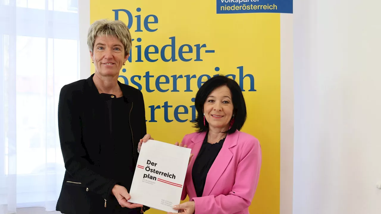 „Mieten auch hier ein Thema“: Österreichplan der ÖVP vorgestellt