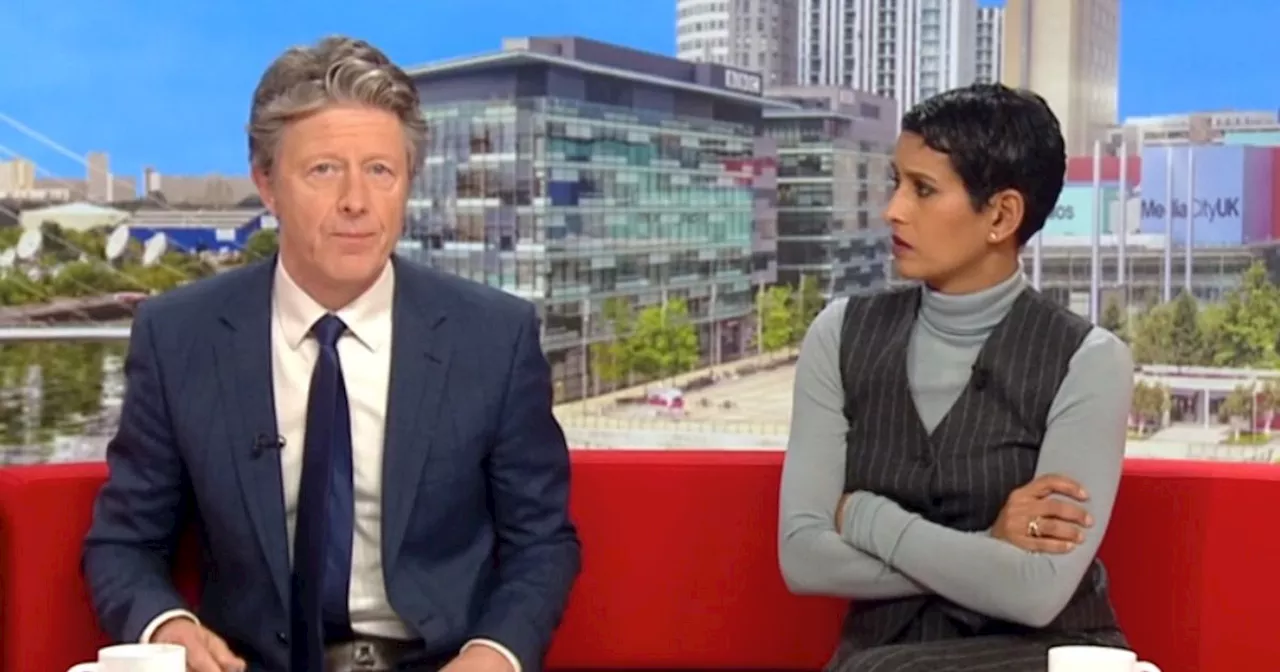 Naga Munchetty branded 'cheeky thing' by co-star after joke