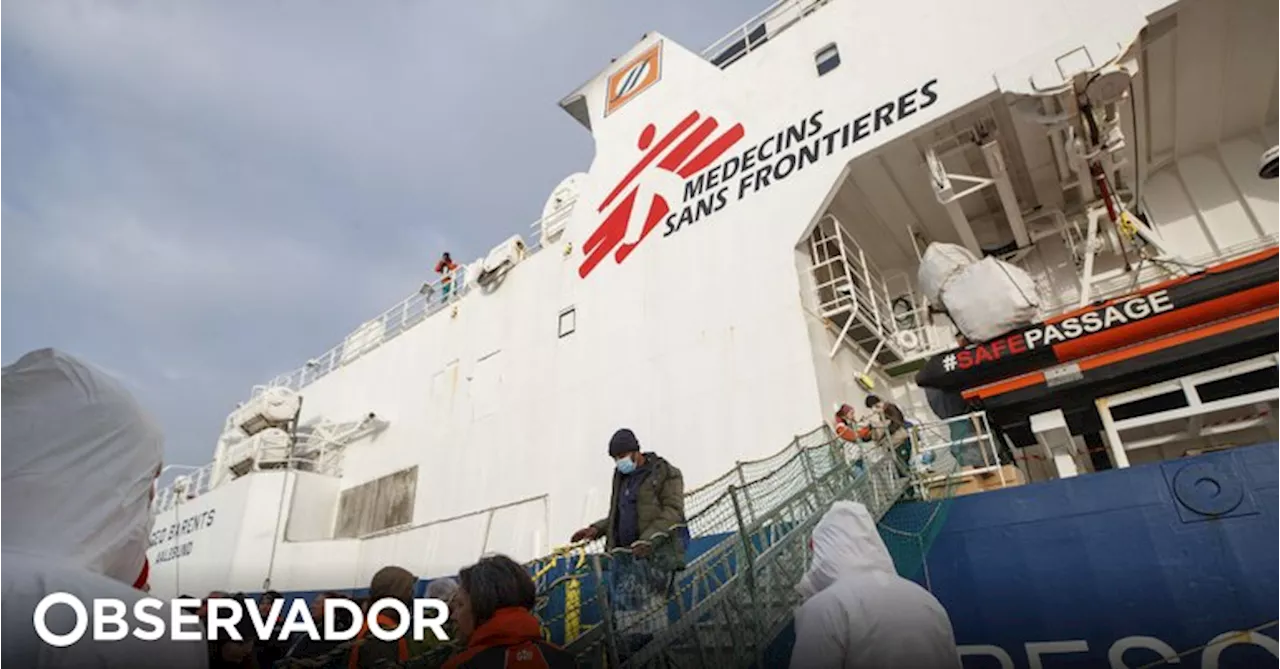 Tribunal italiano apresa navio dos Médicos Sem Fronteiras durante 20 dias