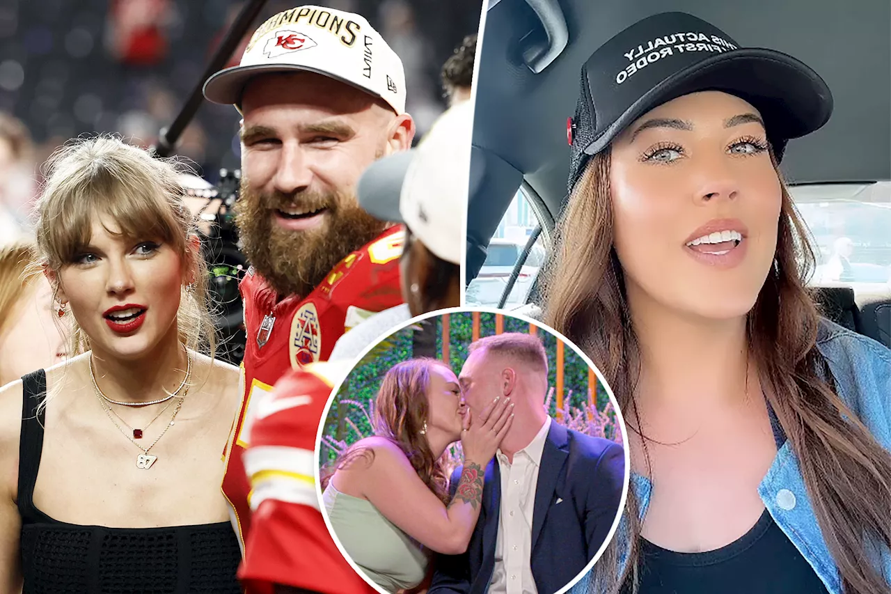 'Love Is Blind' star Chelsea Blackwell begs Taylor Swift to stop watching show after Travis Kelce impersonates her