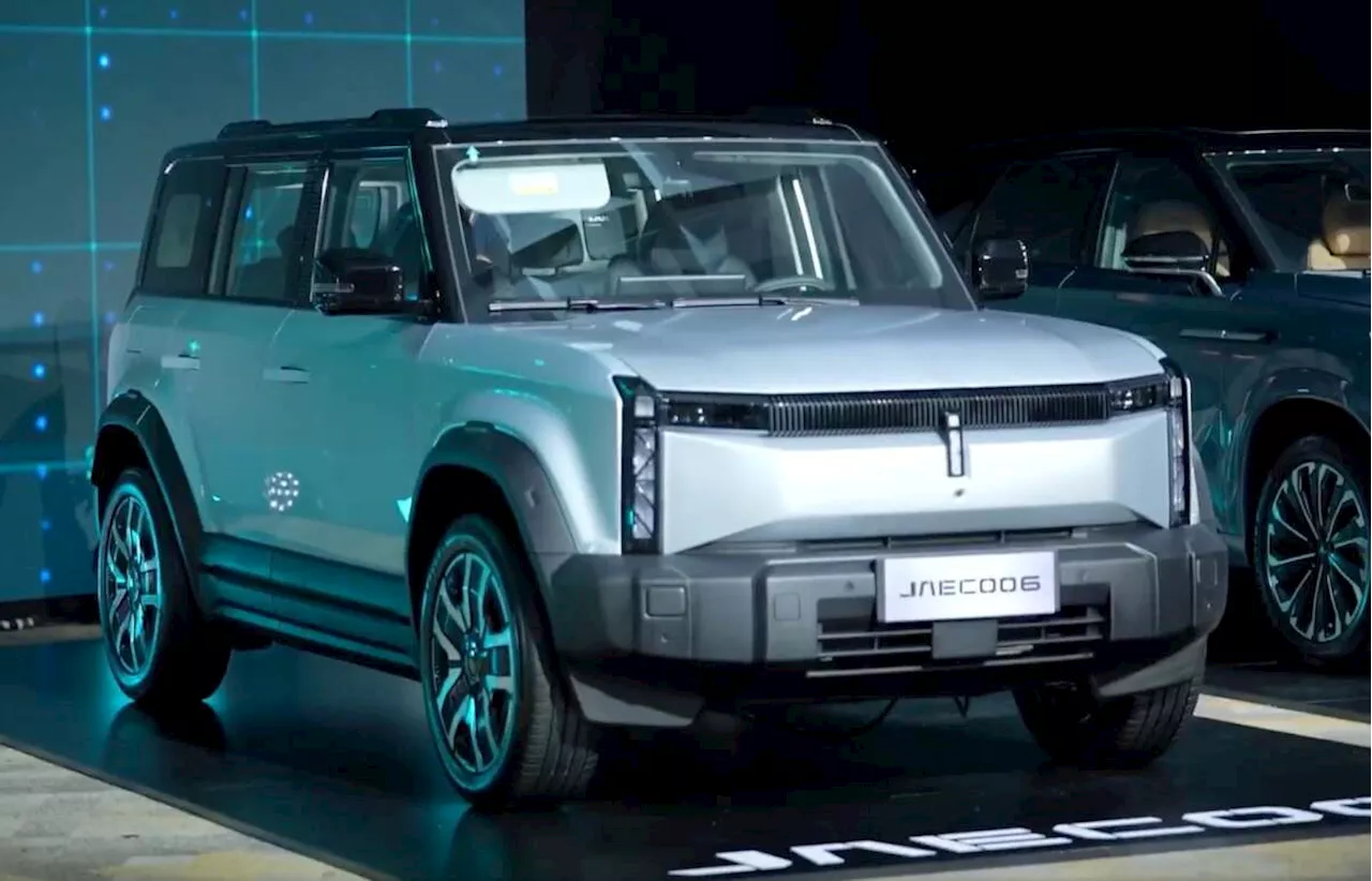 Jaecoo J6 EV and J8 PHEV SUVs previewed in Thailand ahead of Q4 2024 launch