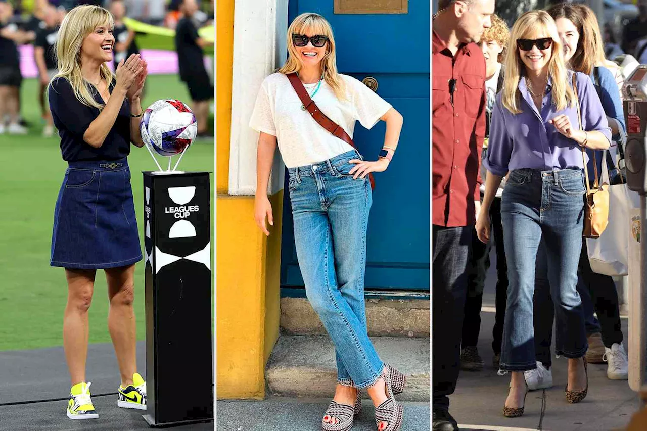 Channel Reese Witherspoon with These Flattering Jeans, Comfy Shoes, and More Inspired by Her Timeless Style