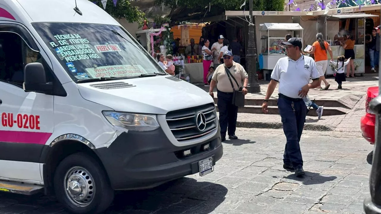 Realizan operativo de antidoping a camioneros en Guanajuato Capital