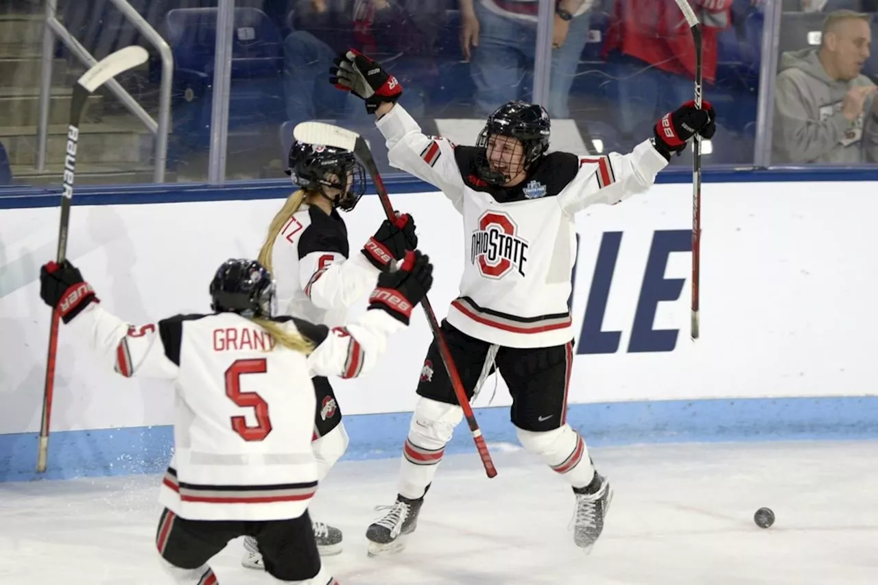 Canadians in NCAA Women's Frozen Four focused on national title, eye PWHL future