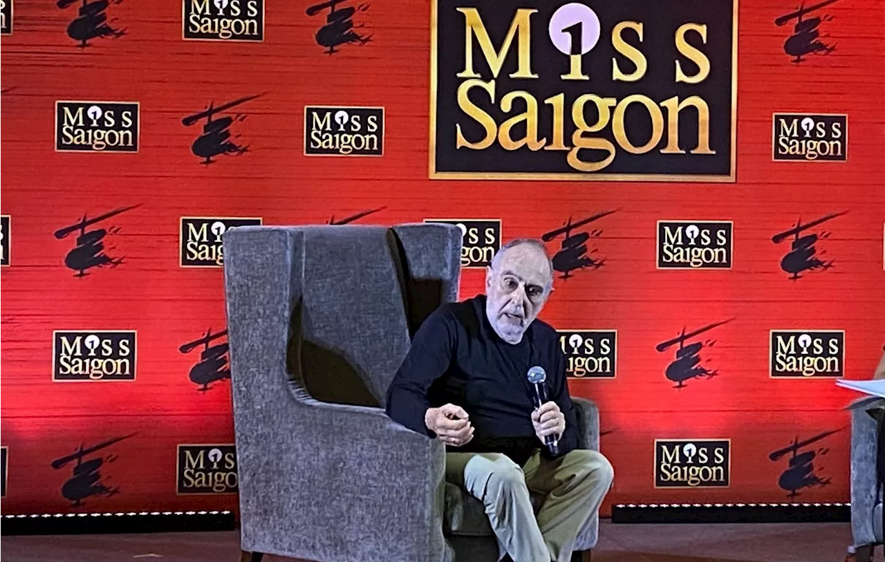 'Miss Saigon' co-creator praises musical's Philippine connections