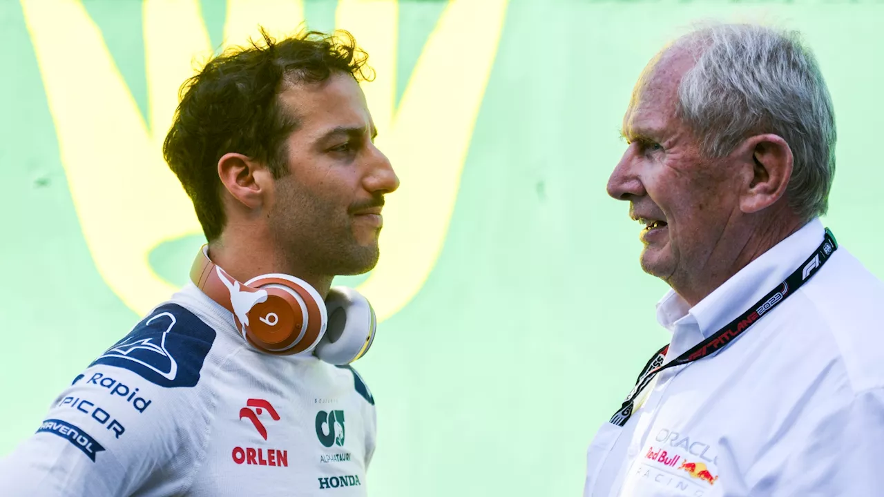 Daniel Ricciardo makes clear statement in response to Helmut Marko criticism