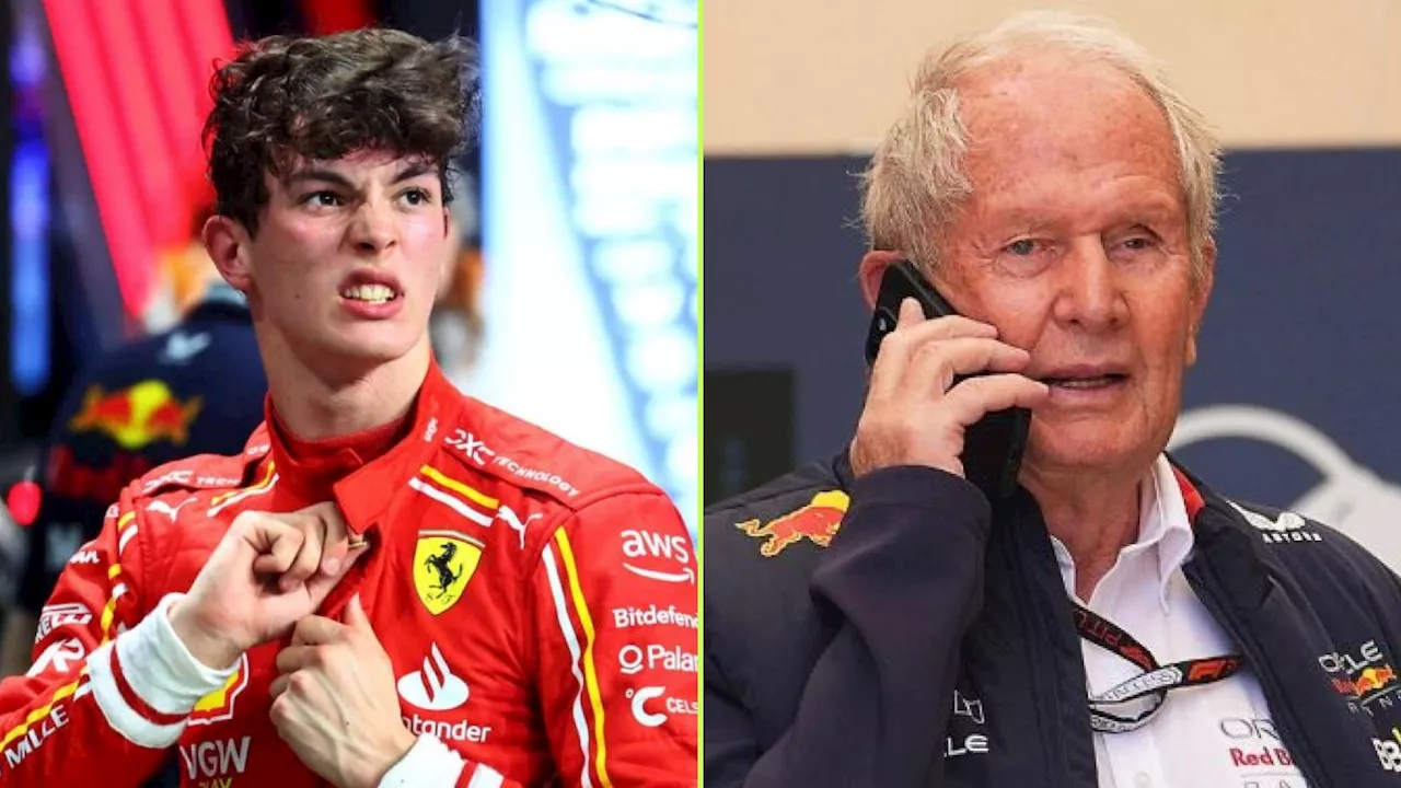 Helmut Marko reveals Oliver Bearman talks as RB seat rumours addressed